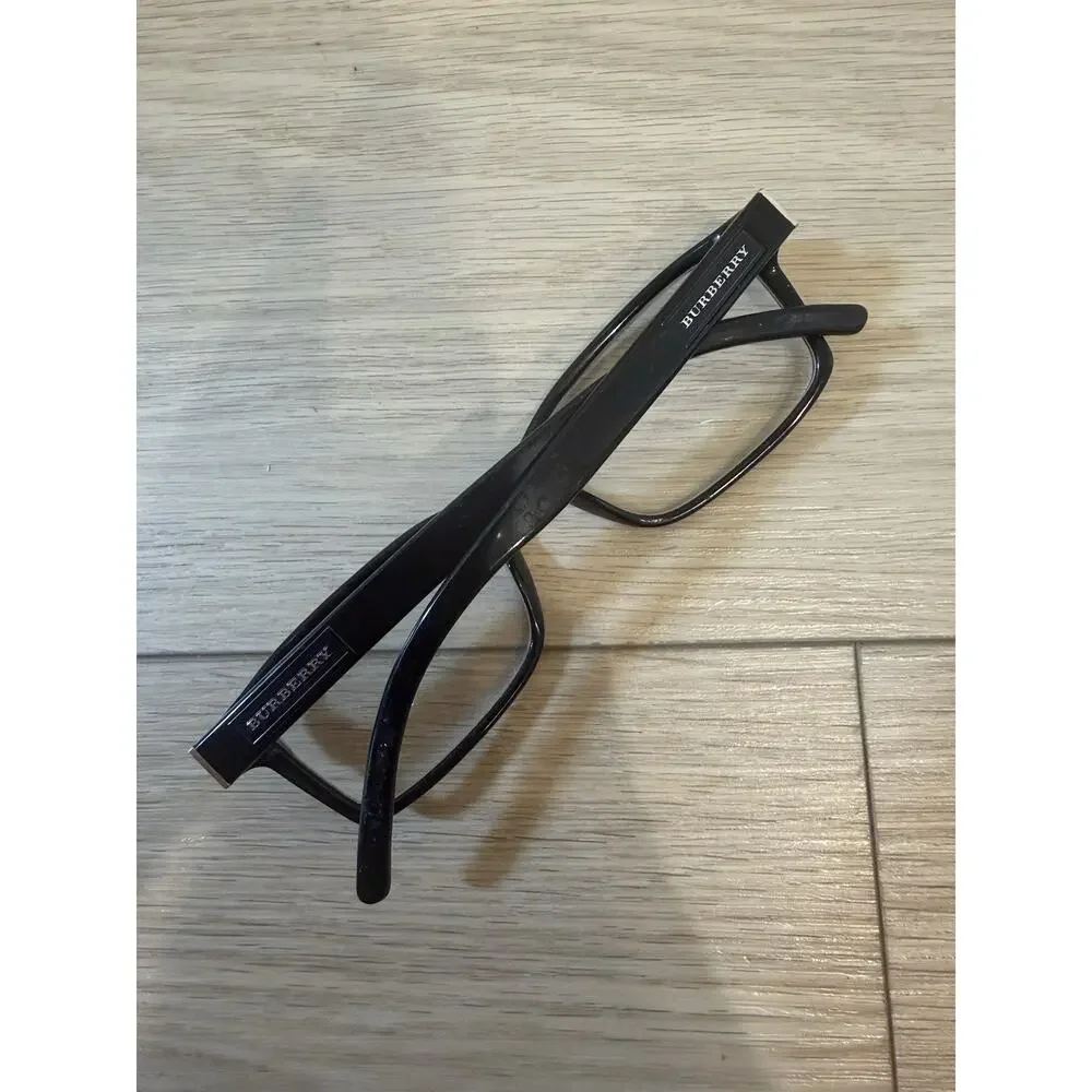 Burberry B2108 3001 Black Rectangle Eyeglasses Frames 54-16-140